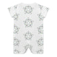 Baby Geometric Star Short Sleeve Romper