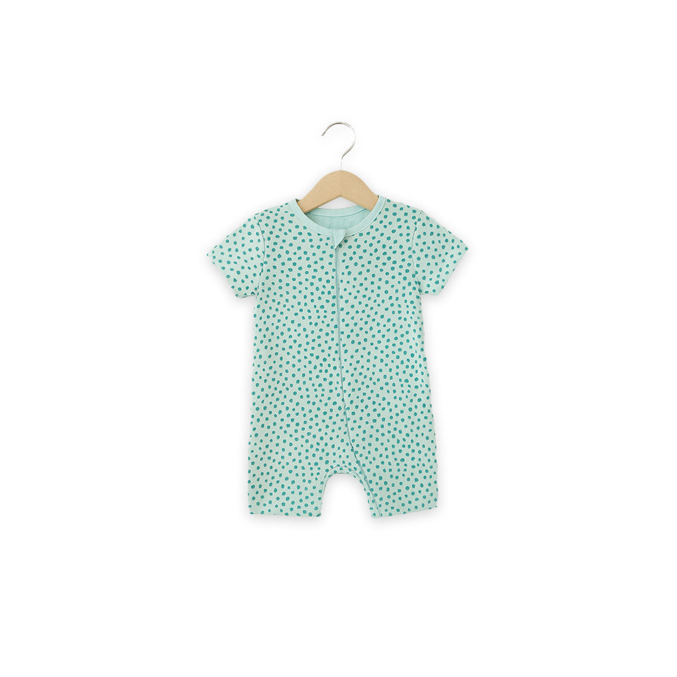Baby Polka Dot Cotton Romper