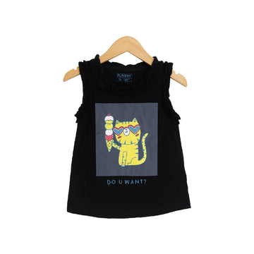 Black Tiger Graphic Tank