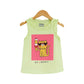 Ice Cream Cat Ruffle Tank