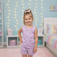 Purple Unicorn Rainbow PJs