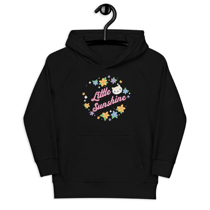 Aapon Clothing - Little Sunshine Cute Cat Floral Hoodie