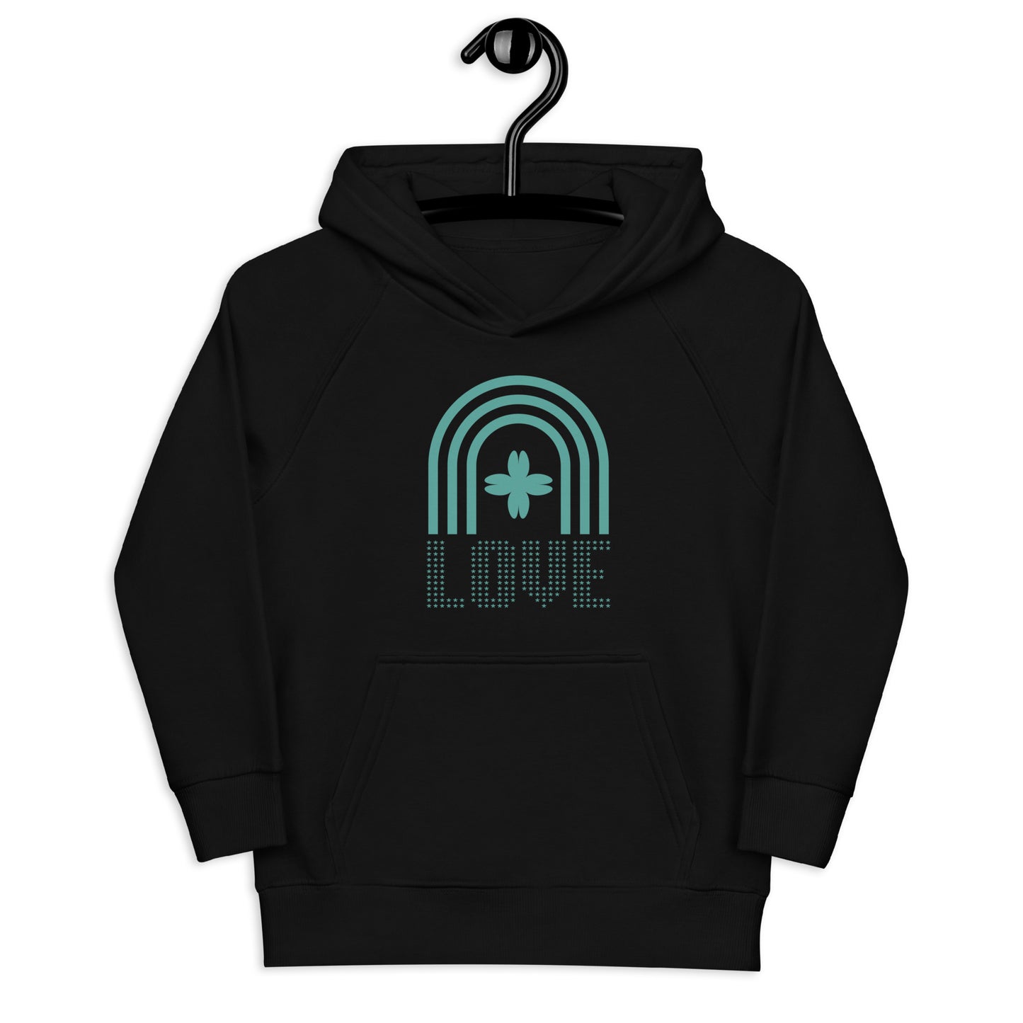 Aapon Clothing - Love Flower Rainbow Aesthetic Hoodie