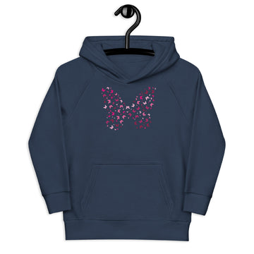 Aapon Clothing - Pink Butterfly Dream Hoodie