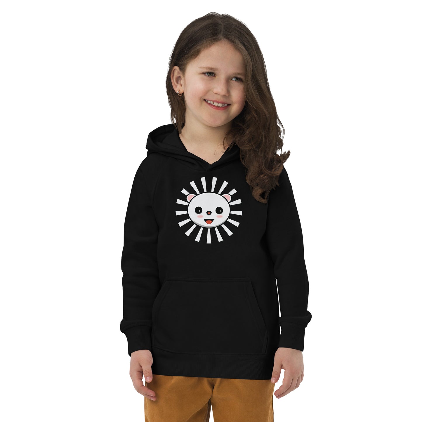 Aapon Clothing - Smiley Panda Hoodie
