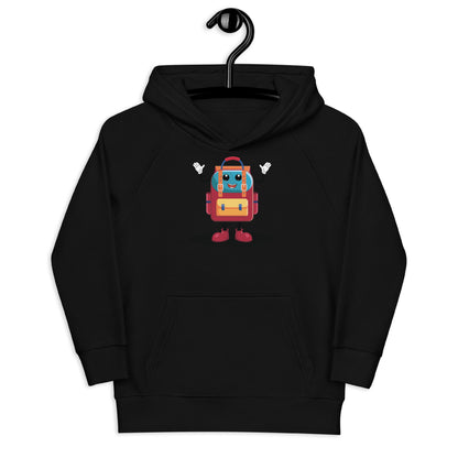 Aapon Clothing - Smiley School Bag Hoodie
