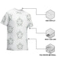 Teens' Geometric Star Print Short Sleeve T-Shirt