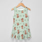 Cute Fox Print Girls Tank Dress | Custom All-Over Print