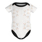 Cotton Baby Geometric Print Short Sleeve BoySuit