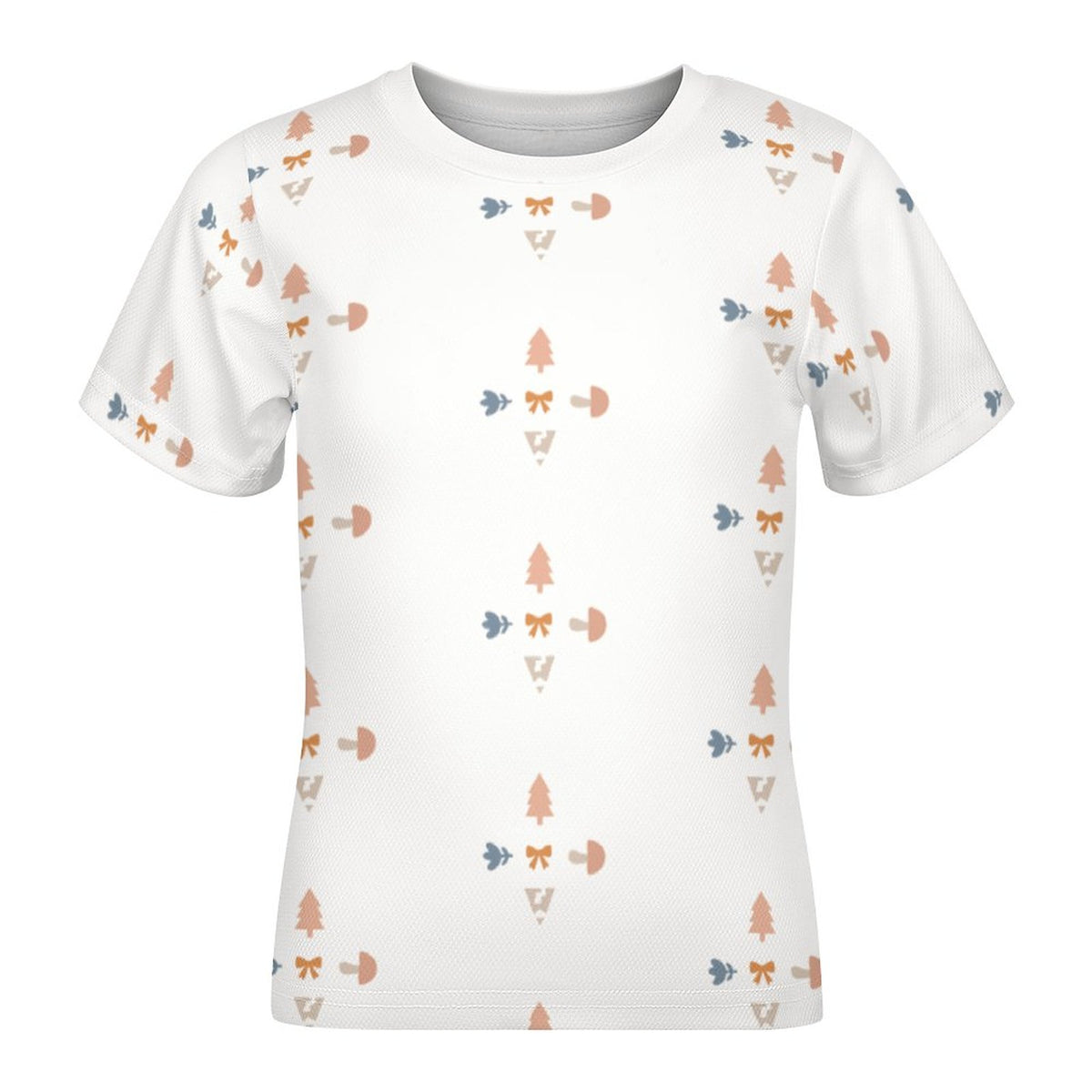 Kids' Geometric Print Short Sleeve T-Shirt