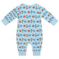 Cotton Long Sleeve Infant Bodysuit | Custom All-Over Print