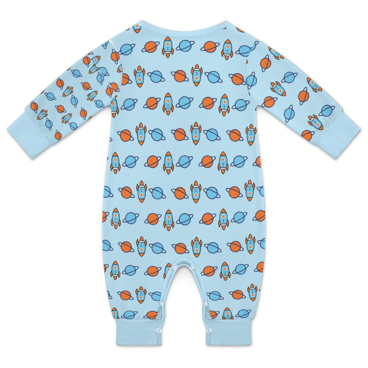 Cotton Long Sleeve Infant Bodysuit | Custom All-Over Print