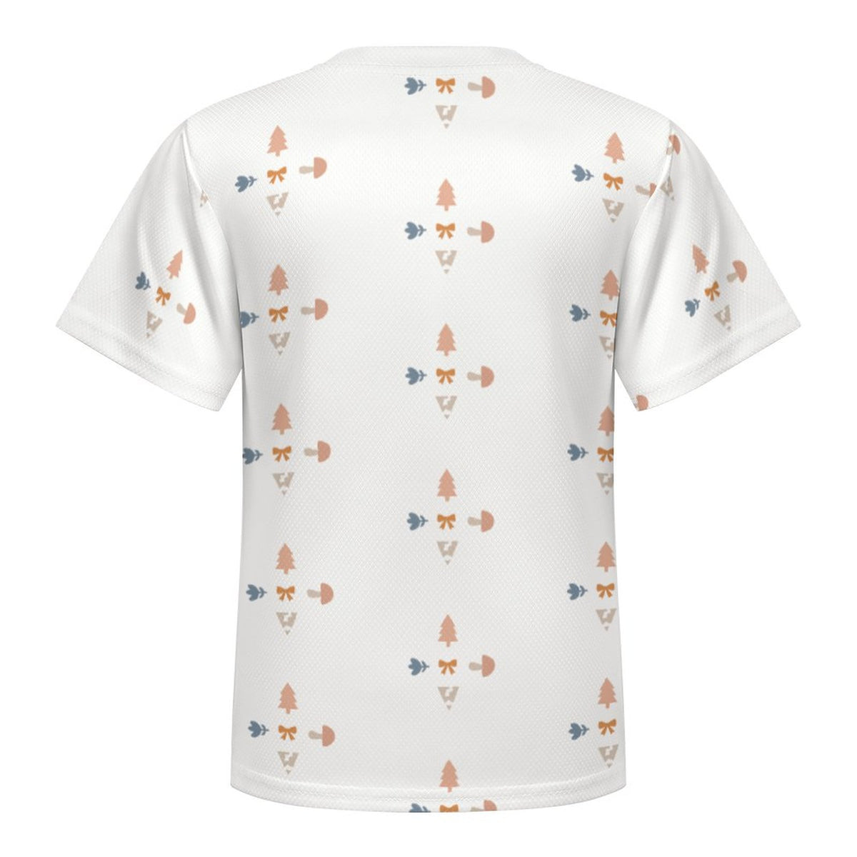 Unisex Kids' Geometric Print Short Sleeve T-Shirt