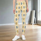 Girls Cute Bear Print Yoga Leggings