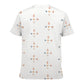 Teens' Geometric Print Short Sleeve T-Shirt