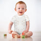 Cute Geometric Motif DTG Cotton Baby Bodysuit