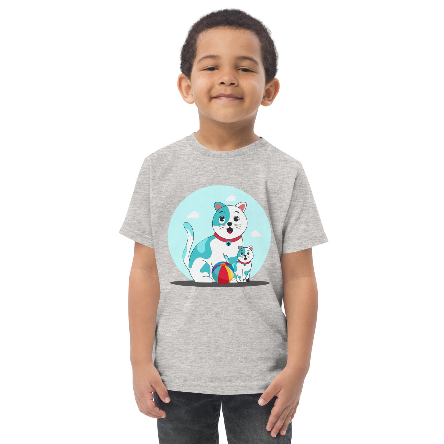 aapon clothing Cute Cat Kids T-Shirt