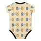 Cute Teddy Bear Short Sleeve Baby Romper | 220gsm