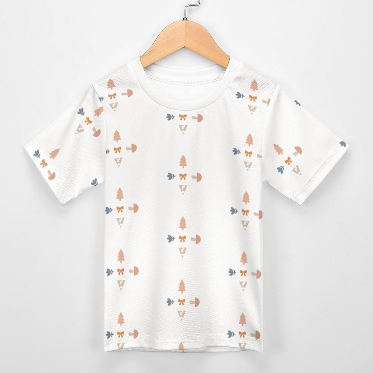 Kids' Geometric Print Short Sleeve T-Shirt
