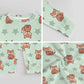 Cute Baby Fox Print Long Sleeve Romper Jumpsuit