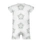 Baby Geometric Star Short Sleeve Romper