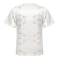 Cute Geometric Motif Short Sleeve Kids' Shirt