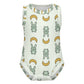 Cute Cotton Baby Bunny & Moon Sleeveless Romper