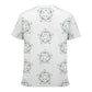 Teens' Geometric Star Print Short Sleeve T-Shirt