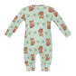 Cute Cotton Baby Fox Print Long Sleeve Bodysuit