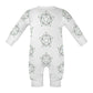 Baby Star Floral Lightweight Long Sleeve Romper