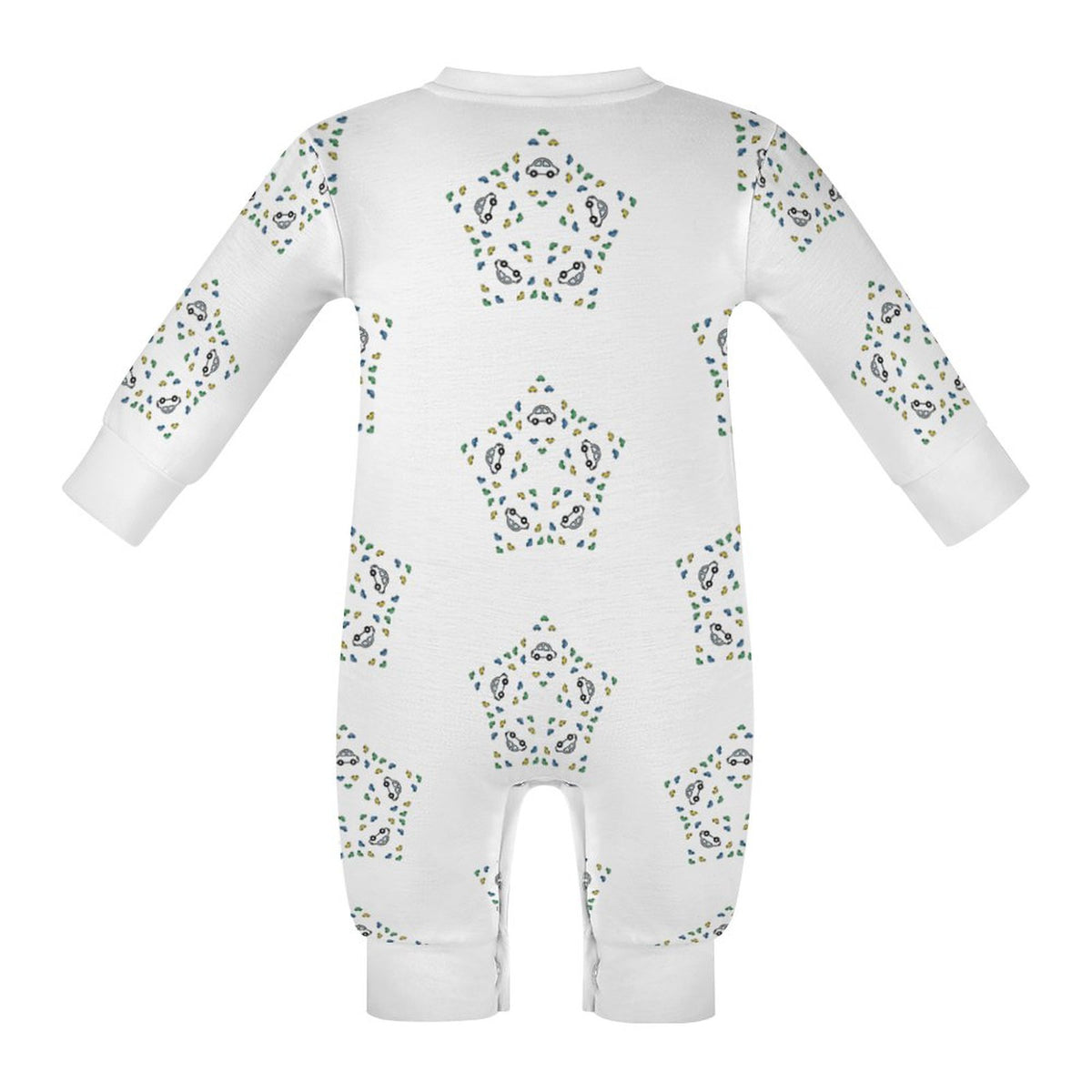Baby Star Floral Lightweight Long Sleeve Romper