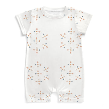 Cute Geometric Motif DTG Cotton Baby Bodysuit
