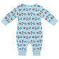 200gsm Long Sleeve Baby Romper | All-Over Print