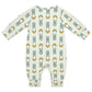 Cute Baby Bunny & Moon Long Sleeve Romper