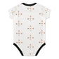 Baby Geometric Print Cotton Short Sleeve Onesie