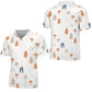 160GSM White Forest Pattern Kids' Soccer Jersey