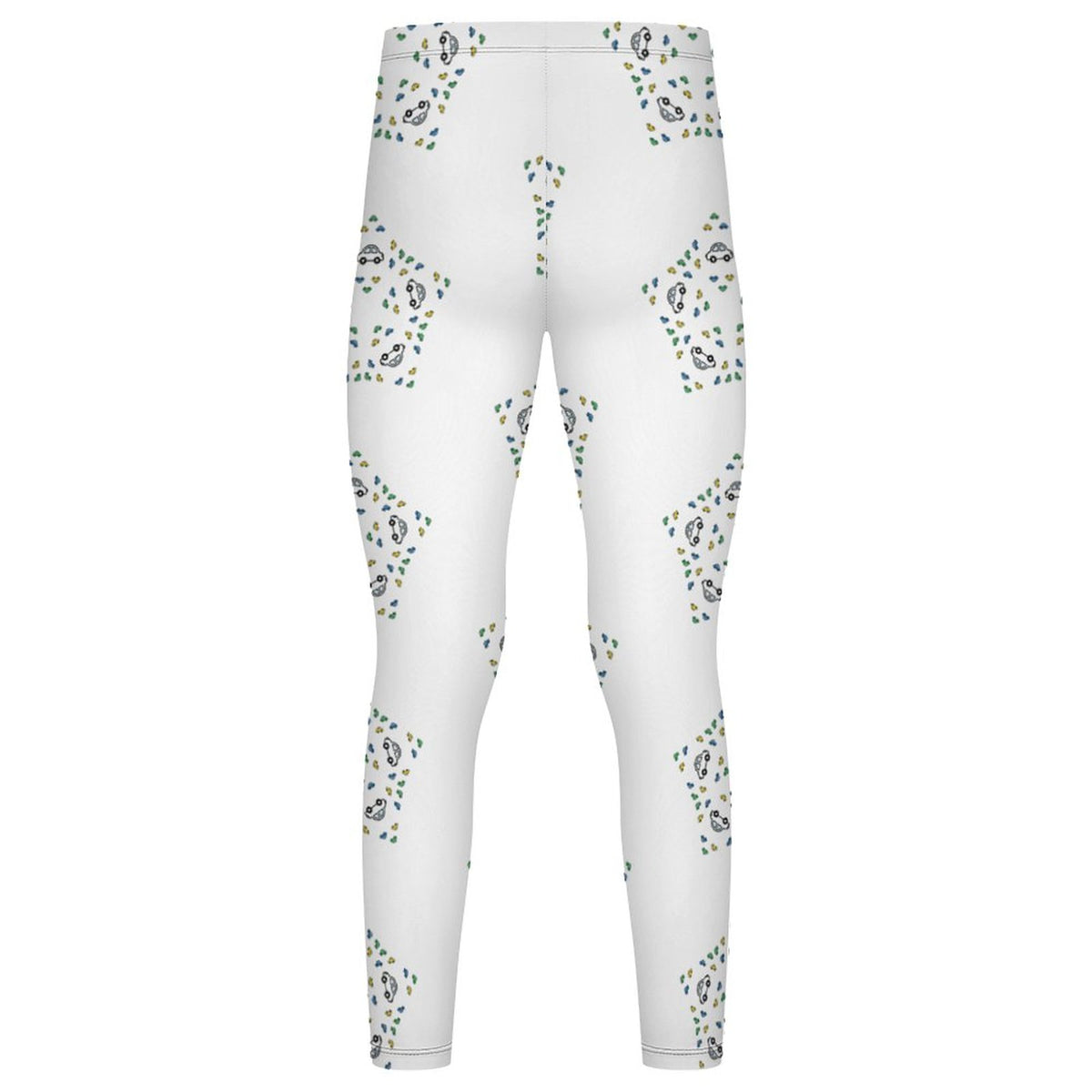 Girls' Geometric Star Yoga Leggings