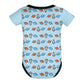 Cotton Short Sleeve Baby Onesie | Custom All-Over Print