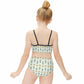 Cute Bunny & Moon Cami Bikini Set for Girls | AOP