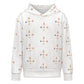Kids' Geometric Print Hoodie No Drawstrings