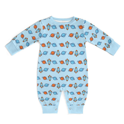200gsm Long Sleeve Baby Romper | All-Over Print