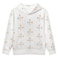 Kids' Geometric Print Hoodie No Drawstrings