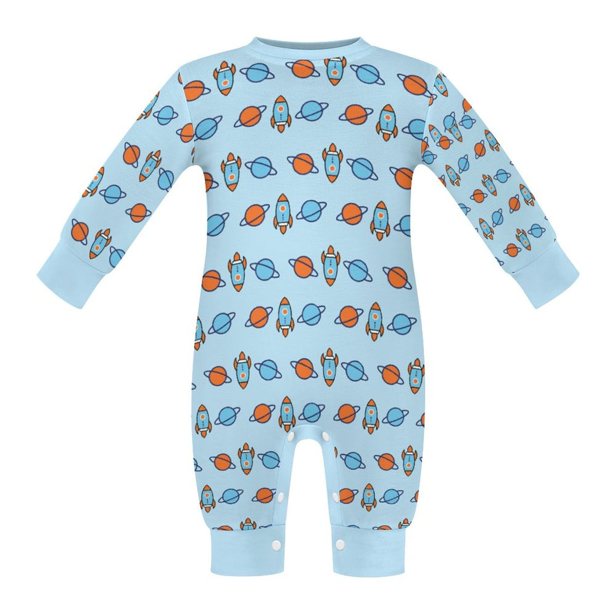 Cotton Long Sleeve Infant Bodysuit | Custom All-Over Print