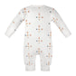 Infant Geometric Print Cotton Long Sleeve Bodysuit