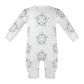 Baby Geometric Star Long Sleeve Romper