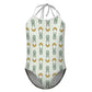 Cute Bunny & Moon Spaghetti Strap Girls Swimsuit | AOP