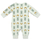 Cute Bunny Pattern Long Sleeve Baby Romper | Custom AOP