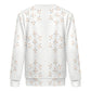 Cute Geometric Motif Crewneck Sweater for Kids