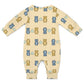Baby Bear Print Long Sleeve Romper