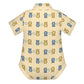 Cute Baby Short Sleeve Collared Polo Romper